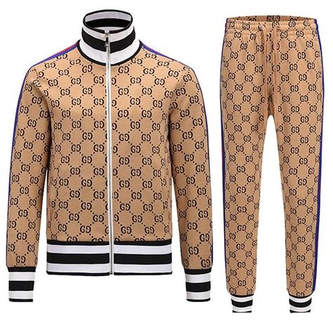 cheap gucci joggers|black gucci tracksuit men's.